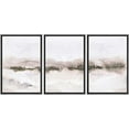 thumbnail image 2 of PixonSign Framed Wall Art Set Pastel Explosion Misty Mountain Forest Landscape Nature Wilderness Abstract Modern Art Print Decoration Rustic for Living Room, Bedroom, Office - 16"x24"x3 Black, 2 of 5