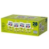SkinnyPop Original Popcorn Snack Bags, 0.65 oz., 28 pk. – with White Bowl by OMA