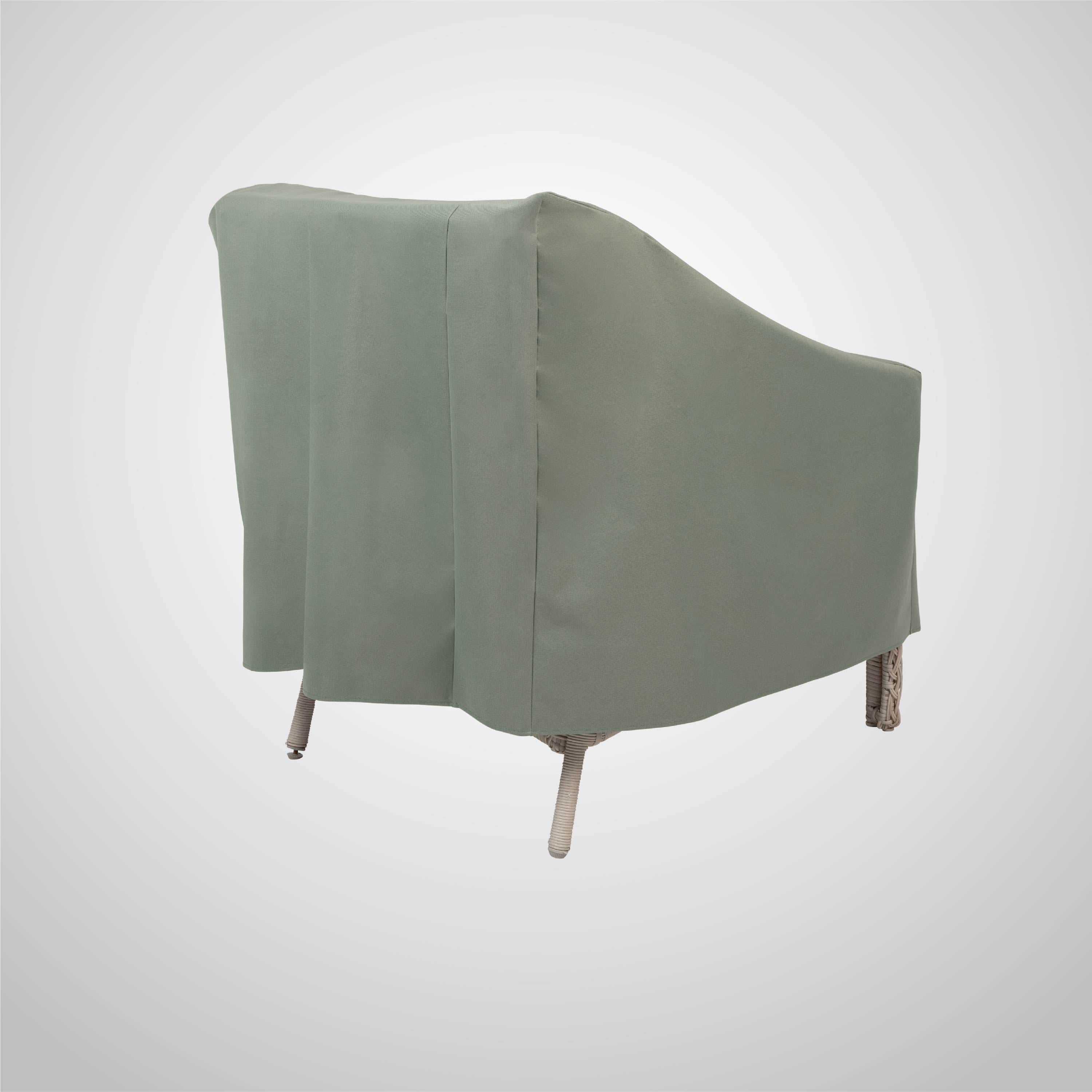 Modern Leisure Basics Patio Chair Cover, 33"L x 34"W x 31"H, Sage Green