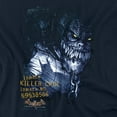 thumbnail image 2 of Batman Aa Arkham Killer Croc Women's T Shirt, Navy, X-Large, 2 of 6