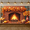 2A, variant on Decorative Design Autumn Theme Pumpkin Motif Fall Leaves Cozy Fireplace for Thanksgiving Decoration Indoor Display Seasonal Celebration