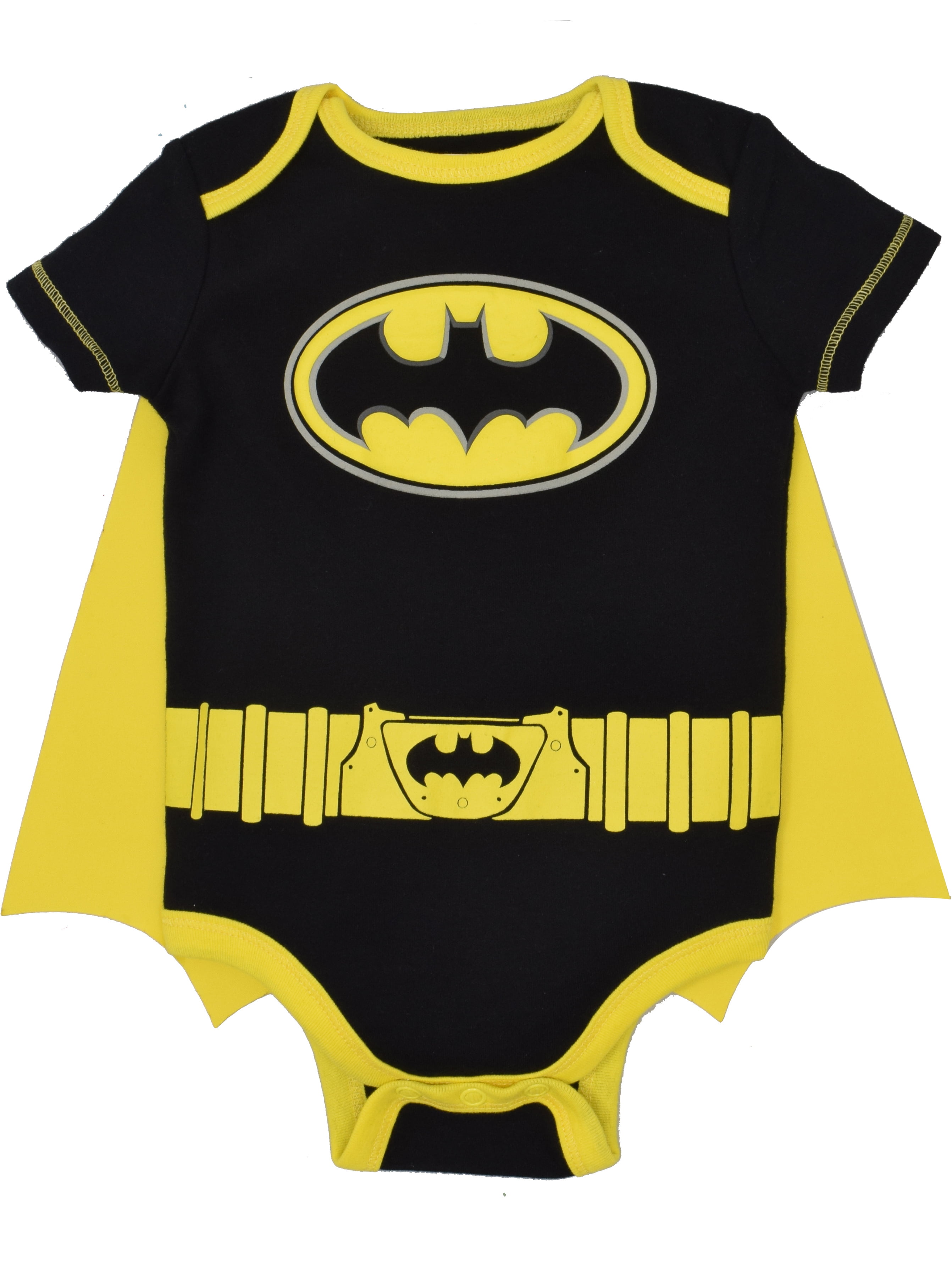 Baby Boy Batman Fancy Dress Costume Bodysuit Outfit with Cape 