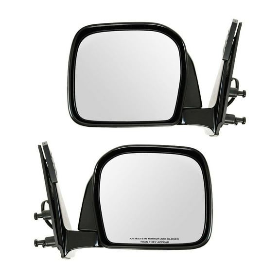 TRQ Power Side View Mirrors Left & Right Pair Set for 00-04 Tacoma Pickup Truck MRA09167