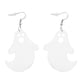thumbnail image 2 of Cute Halloween Ghost Earrings Women Acrylic Exaggerated Design Jewelry for Halloween 8.2x5.2cm 1Pair, 2 of 3