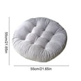 thumbnail image 3 of Leodye 1PCS Velvet Chair Cushion , Soft Floor Seat Pad, for Home office and Outdoor Use -21.65 in, 3 of 6