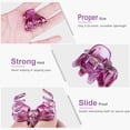 thumbnail image 5 of 12PCS Small Octopus Hair Clips, FITDON Spider Hair Claw Octopus Jaw Hair Claw Clips (4CM, 6Colors), 5 of 9