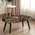 thumbnail image 4 of XYZCANDO Deer American Flag Print Elastic Dining Bench Covers, Stretch Polyester Spandex Bench Slipcover for Dining Room Bedroom, 4 of 9