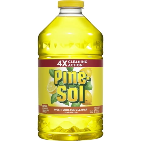 Pine-Sol All Purpose Cleaner, Lemon Fresh, 100 oz (Best Cleaner For Outside Of Mobile Home)