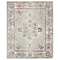 thumbnail image 2 of SAFAVIEH Skyler Nikeisha Floral Area Rug, Grey/Pink, 8' x 10', 2 of 7