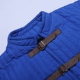 thumbnail image 6 of Fgnfyis Mens Winter Jacket Longline Open Front Knit Cardigan Norse Retro Warm Coat Trench Coat Men Blue XXXXL, 6 of 8