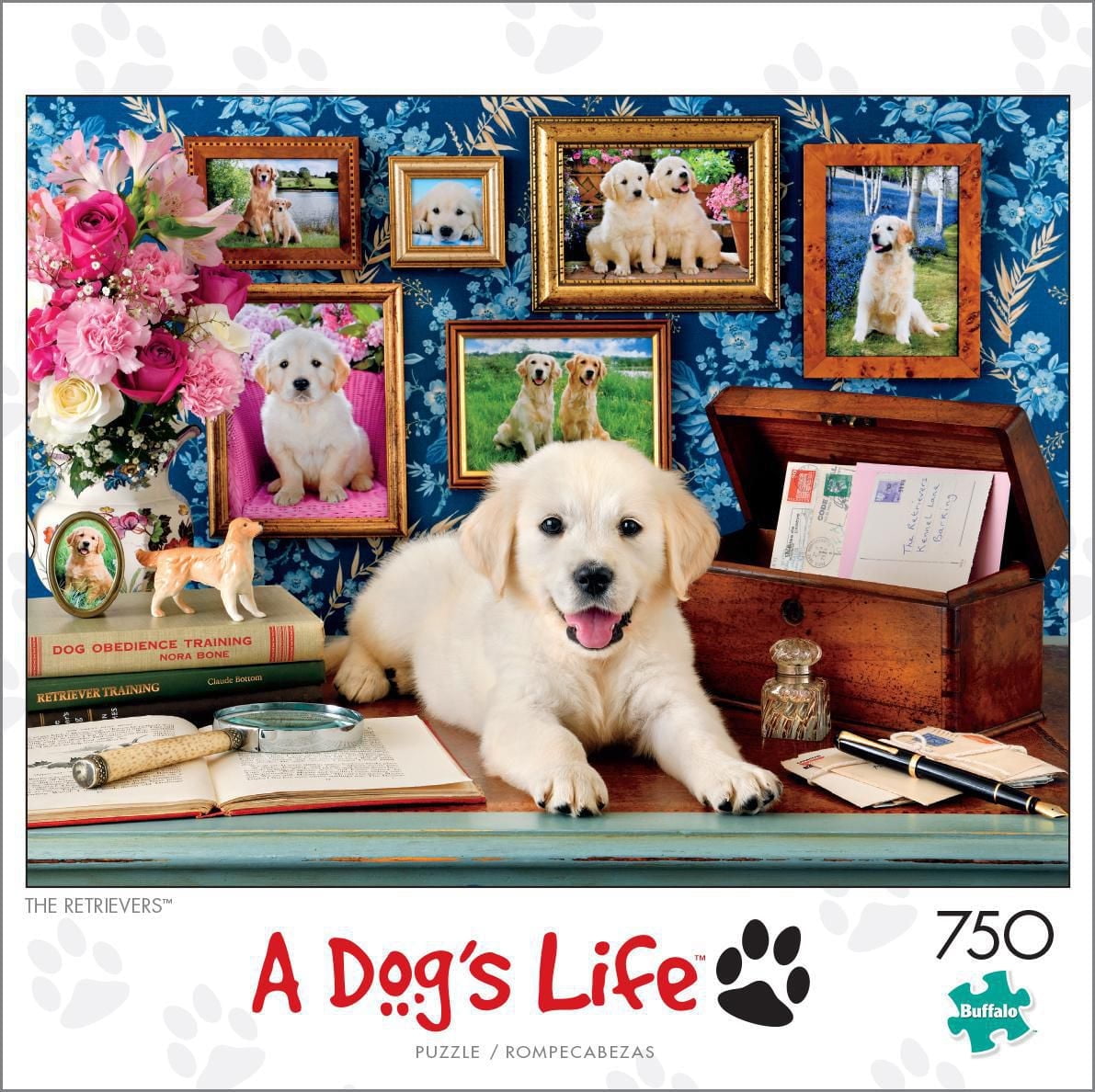 Buffalo Games A Dog's Life Le puzzle The Retrievers en 750 pièces
