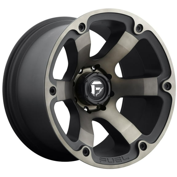 Fuel D564 Beast 18X9 5X150 20Et 124.2Cb Matte Black Double Dark Tint Wheel