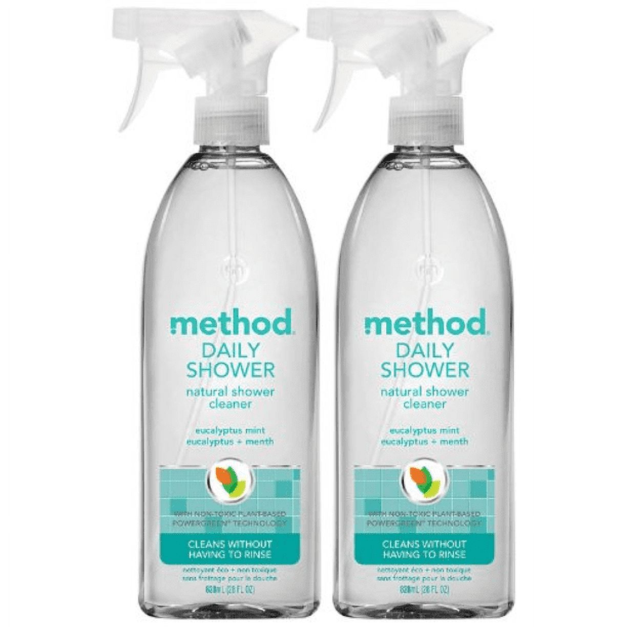 Method 28 oz. Daily Shower Cleaner Eucalyptus Mintx2