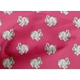 thumbnail image 4 of oneOone Organic Cotton Voile Fabric Rabbit Block Decor Fabric Printed BTY 42 Inch Wide, 4 of 4