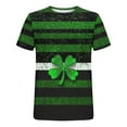 thumbnail image 6 of Levmjia Womens Fashion Tops Casual Short Sleeve Loose St. Patrick's Day Printed T Shirt Round Neck Blouse Soft Breathable Comfortable Everyday Wear, 6 of 7