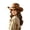 AB249 Khaki, variant on Bainana Cowboy Hat For Women Wide Brim Cool Breathable Western Style Sun Hat For Summer Outdoor