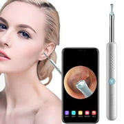 BEBIRD C3 Ear Wax Remover: Ear Wax Removal Tool with 3.0MP Camera, 1080P HD Ear Endoscope, 6 LED Lights, Wireless Ear Wax Remover with 130mAh Battery, APP Applicable to IOS & Android, White