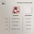thumbnail image 6 of Glam Cat Headphones Canvas Cute Cat Art Prints by Art Remedy, Gallery Wrapped, 24" x 24", 6 of 7