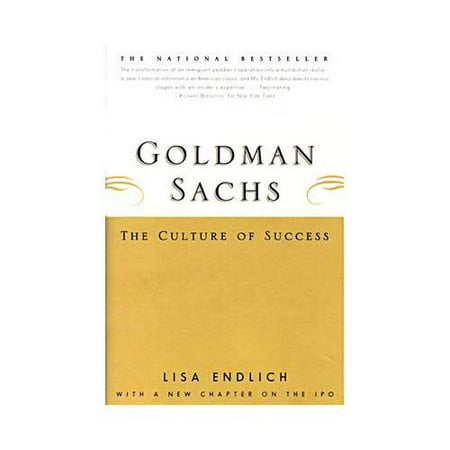 Goldman Sachs The Culture Of Success Walmart Com