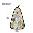 thumbnail image 6 of Hanging Hand Towels For Kitchen Bathroom Home Decor Lightweight Yellow Palette Of Pumpkins, 6 of 6