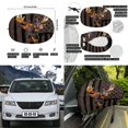 thumbnail image 6 of Yuyamidu 3 PCS Deer Car Hood Covers Protector American Flag Car Front Hood Cover Camo Hunting Auto Exterior Rear View Accessories Removable Side Mirror Covers for Cars Sedans, 6 of 7