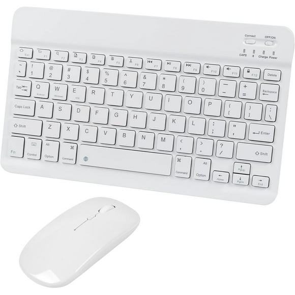 shiyou-Wireless Keyboard and Mouse Combo Bluetooth Keyboard and Mouse Mini Small Ergonomic ipad Keyboard Ergo Compact Portable Bluetooth Mouse and keyboard for iPad Air iPad Pro Mac iPhone Macbook Pr