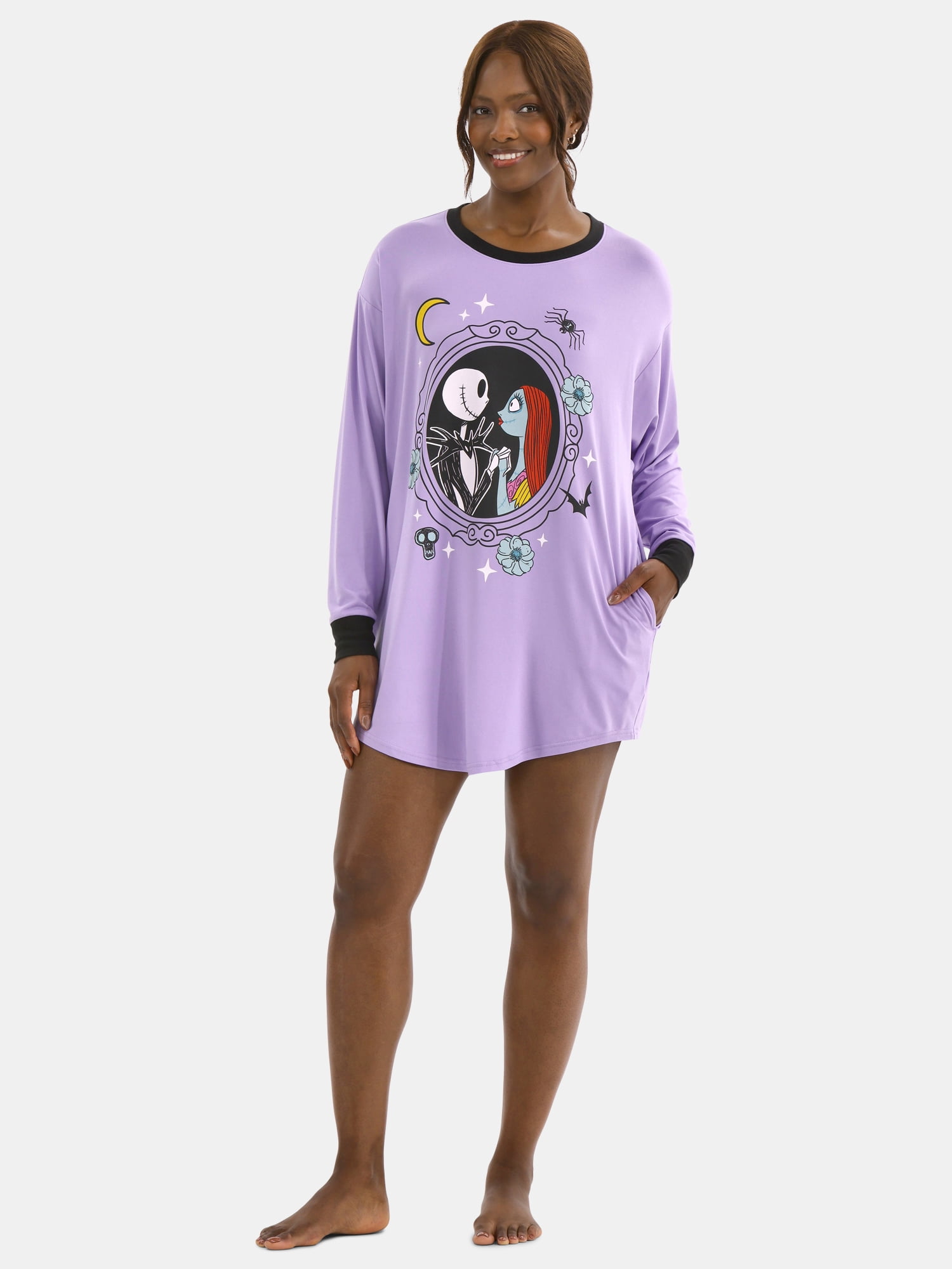 Disney's Nightmare Before Christmas Women's Sleepshirt, Sizes XS-3X