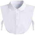 thumbnail image 2 of Fake Collar Detachable Dickey Collar Blouse Half Shirts Peter Pan Faux False Collar for Women & Girls Favors, 2 of 7