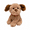 Brown-10.6in, variant on Dog Stufffed Animal-Soft Cuddly Plush Hugger Toys Accompany Sleeping Dolls Birthday Gifts-10.6inches