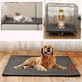 thumbnail image 4 of Self Heating Dog Bed Thermal Soft Mat for Cats Dogs Sleeping Indoor Outdoor Washable in Sizes 17.7x23.6 Inches（Gray/M）, 4 of 7