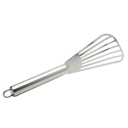 

Unique Bargains Stainless Steel Slotted Spatula Pancake Turner 10 Length