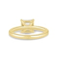 thumbnail image 4 of 2.00 Ct Asscher Cut Moissanite Solitaire Engagement Ring, 4 Claw Setting, 10K Yellow Gold, 4 of 7
