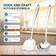 thumbnail image 3 of Set de utensilios de cocina Cook and Craft de acero inoxidable, 5 piezas, 3 of 7