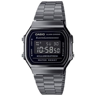 Casio Vintage Heritage Colors Stainless Steel Black Dial Quartz