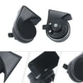 thumbnail image 4 of 1 Set Black Great Durability Car Horn For 2016-2022 Honda Civic Type-R CRV 4/2-Door 38150-TEA-G02, 4 of 20