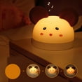 thumbnail image 4 of ERK Easter Decorations Night Light Alarm Clock Silicone Color Night Light With Remote Charging Version, 4 of 4