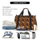 thumbnail image 5 of Balery Beautiful Ethnic African Women Bolsa de Gimnasio para Mujeres, Bolsa de Viaje con Bolsillo Húmedo, Bolsa de Fin de Semana para Mujeres, Bolsa de Viaje Resistente al Agua, 5 of 7