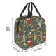 thumbnail image 3 of Disketp Cute Animal Forest for Insulated Lunch Bag for Women and Men, Perfect for Work, Hiking, Picnic, 3 of 8