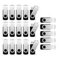 thumbnail image 2 of USB Flash Drive 256MB 50 Pack, Bulk USB 2.0 Thumb Drives Swivel Memory Stick Jump Drive Pen Drive,256MB 50 Pieces, 2 of 15