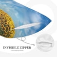 thumbnail image 5 of Bixox Blooming Sunflower Field Printed Pillow Protector,Super Soft Ideal for Home,Guests,Rentals - 16"x24", 5 of 8