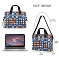 thumbnail image 3 of FORMRS 16" Laptop Bag Carrying Sleeve Case with Handle Travel Shoulder Briefcase, Modern Color Circle, 3 of 8