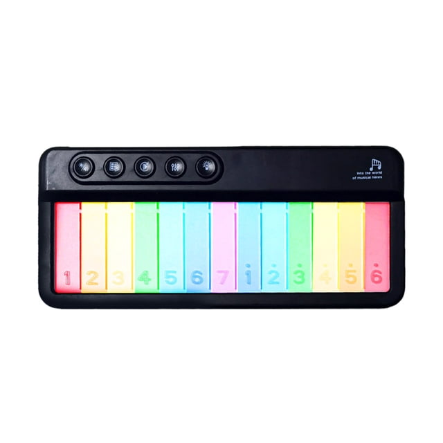 Musical Toys Baby Piano Toy Music & Sound Light Up Musical Toys For Toddlers Early Learning Educational Piano Keyboard Toys Baby Girl Piano Toy Boy Girl