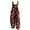 Brown jumpsuits for women, variant on Usmixi Jumpsuits for Women Loose Baggy Wide Leg Breathable Cotton Linen Adjustable Strap Casual Long Jumpsuits Overalls Summer Formal Plants Print Crewneck Sleeveless Maxi Rompers Pink xxl
