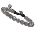 thumbnail image 1 of Massive Beads Natural Healing Power Gemstone Crystal Beads Unisex Adjustable Macrame Bracelets 8mm - Style39, 1 of 1