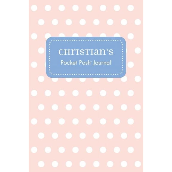 Christian's Pocket Posh Journal, Polka Dot, (Paperback)