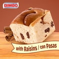 thumbnail image 5 of (3 pack) Bimbo Roles de Canela con Pasas Cinnamon Rolls with Raisins, 6 count, Pastries, 12.88 oz Bag, 5 of 9