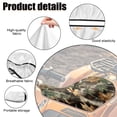 thumbnail image 6 of Uorisanigo ATV Seat Cover Four Wheeler Accessories Universal Camo Hunting Print Powersports Seat Cushion for Polaris Sportsman 570 450 850, Polaris Scrambler 400 500 1000, Honda Rancher 420, 6 of 7
