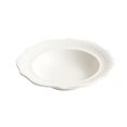 thumbnail image 1 of Ceramic Plate Round Soup Plate Household Pasta Bowl with Embossed Pattern Restaurant Cafe Salad Plate Pure White Soup Plate Deep Plate, 1 of 6