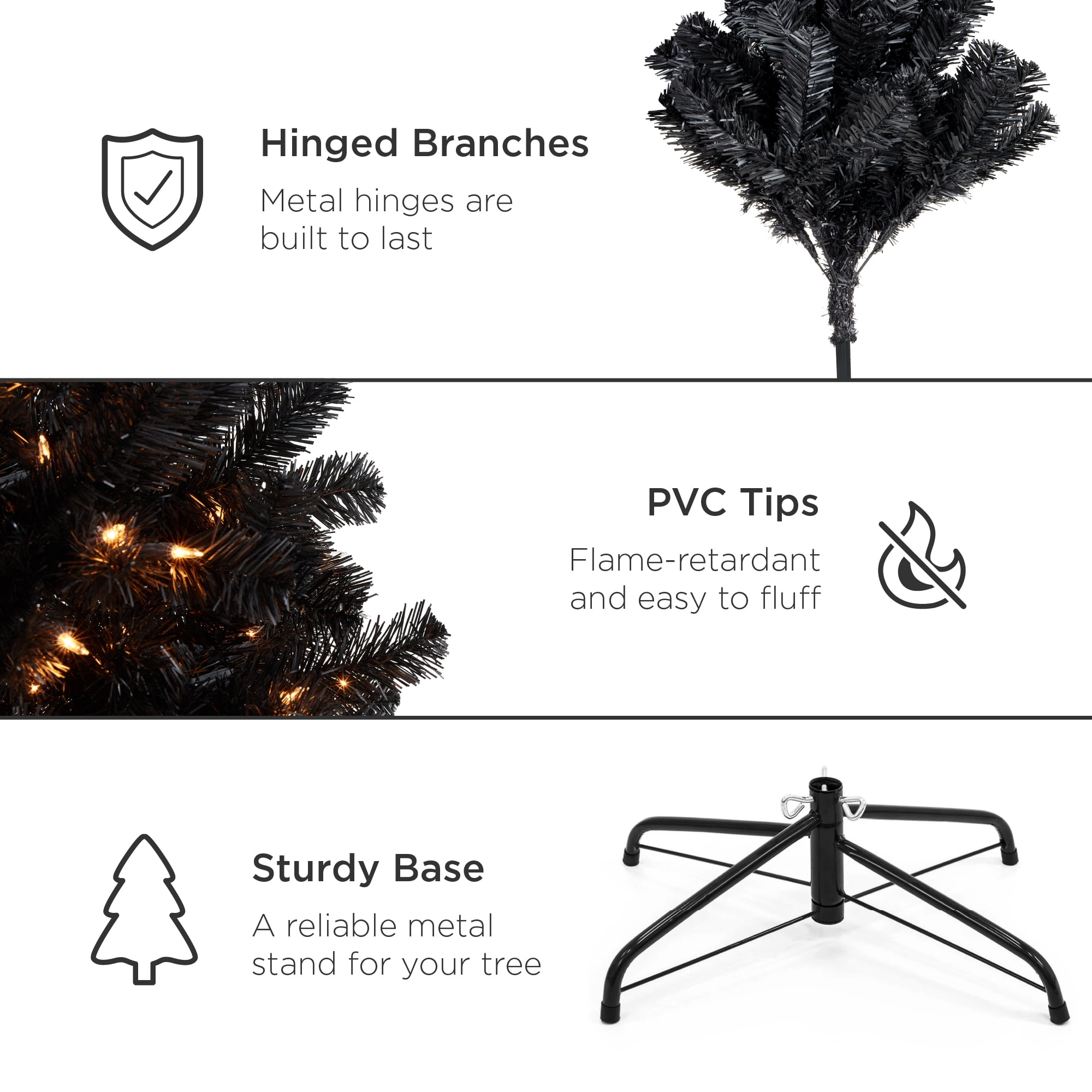 Black Christmas trees: Refined choice or sign of 2020 angst? - The