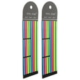 thumbnail image 4 of 2Pcs Highlighter Tape Long and Short Page Tabs Colorful Page Markers Sticky Marking Strips, 4 of 8